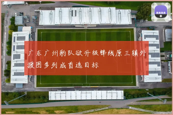 广东广州豹队欲升级锋线原三镇外援图多列成首选目标